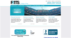 Desktop Screenshot of fittsinsurance.com